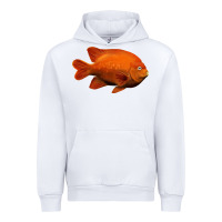 White California Garibaldi Fish Urban Hoodie - RanaPortraitStore