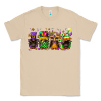 Mushroom Mardi Gras afro gnomies Classic Tee - FaDigitalArtStudio
