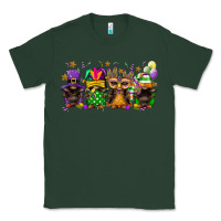 Sports Green Mardi Gras afro gnomies Classic Tee - FaDigitalArtStudio