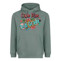 Sage little miss third grade Heavyweight Hoodie - RanaPortraitStore