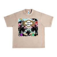 French Oak Beach Please Urban Heavy Tee - CowhideDigitalArt