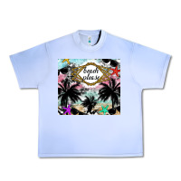 Grape Ice Beach Please Urban Heavy Tee - CowhideDigitalArt