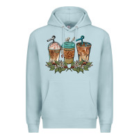 Blue Mist western coffees Premium Hoodie - BarkalooDesign