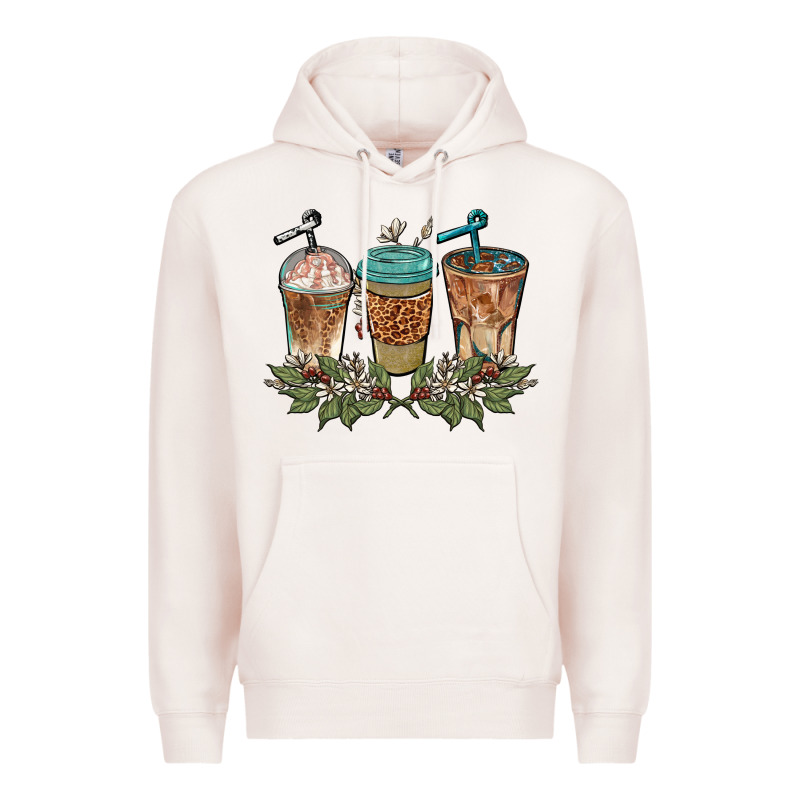 Western Coffees Premium Hoodie by BarkalooDesign | Teevron