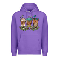 Purple western coffees Premium Hoodie - BarkalooDesign
