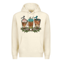 Sandshell western coffees Premium Hoodie - BarkalooDesign
