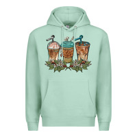 Seafoam western coffees Premium Hoodie - BarkalooDesign