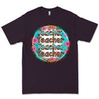 Plum teacher vibe earrings Premium Tee - BundleAndBundleShop