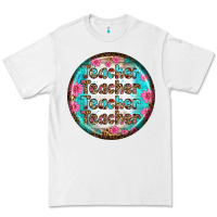 White teacher vibe earrings Premium Tee - BundleAndBundleShop