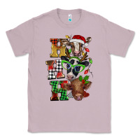 Lilac Christmas ho ho ho cow Classic Tee - BarkalooDesign