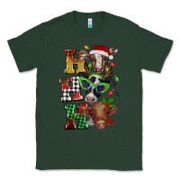 Sports Green Christmas ho ho ho cow Classic Tee - BarkalooDesign