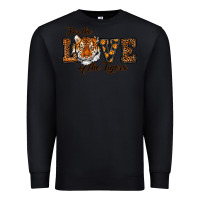 Black love of the tigers Premium Sweatshirt - RanaPortraitStore