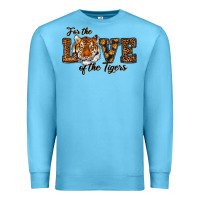Ocean Blue love of the tigers Premium Sweatshirt - RanaPortraitStore