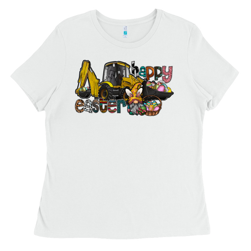 Happy Easter Ladies Tee by CowhideDigitalArt | Teevron