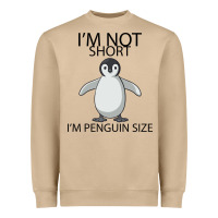 Mushroom I'm Not Short I'm Penguin Size Heavyweight Sweatshirt - Bettercallsaul