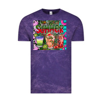 Cloud Purple summer time Vintage Tee - CowhideDigitalArt