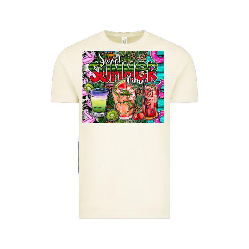 Summer Time Vintage Tee by CowhideDigitalArt | Teevron
