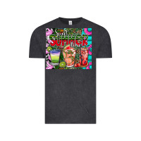 Vintage Black summer time Vintage Tee - CowhideDigitalArt