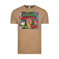 Vintage Coffee summer time Vintage Tee - CowhideDigitalArt