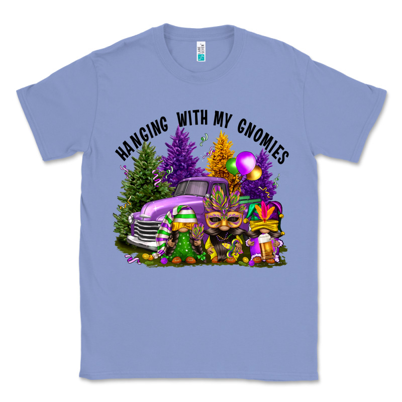 Mardi Gras Hanging With My Gnomies Classic Tee by FaDigitalArtStudio | Teevron