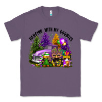 Lavender mardi gras hanging with my gnomies Classic Tee - FaDigitalArtStudio