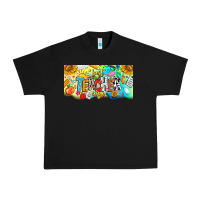 Black Best Teacher Ever Urban Heavy Tee - CowhideDigitalArt