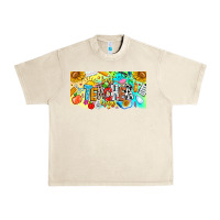 Sandshell Best Teacher Ever Urban Heavy Tee - CowhideDigitalArt