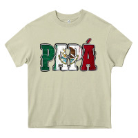 Mossy Mexican Flag Papá Heavy Core Tee - Jasminsmagicworld