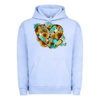 Pigment Grape Ice Leopard Sunflower Cowhide Glitter Heart Urban Hoodie - RanaPortraitStore