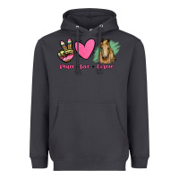 Smoke peace love horses Heavyweight Hoodie - RanaPortraitStore