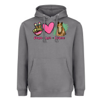 Storm peace love horses Heavyweight Hoodie - RanaPortraitStore