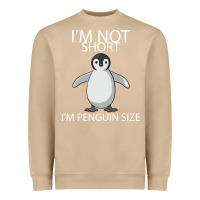 Mushroom I'm Not Short I'm Penguin Size Heavyweight Sweatshirt - Bettercallsaul