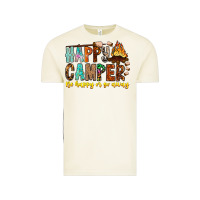 Vintage Arctic Happy Camper Be Happy Or Go Away Vintage Tee - CowhideDigitalArt