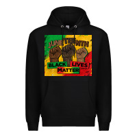 Black juneteenth black lives matter tumbler Premium Hoodie - BarkalooDesign