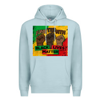 Blue Mist juneteenth black lives matter tumbler Premium Hoodie - BarkalooDesign