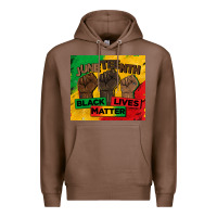 Chestnut juneteenth black lives matter tumbler Premium Hoodie - BarkalooDesign