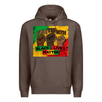 Coffee juneteenth black lives matter tumbler Premium Hoodie - BarkalooDesign