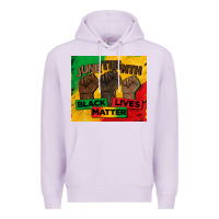 Lilac juneteenth black lives matter tumbler Premium Hoodie - BarkalooDesign