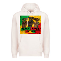Pale Pink juneteenth black lives matter tumbler Premium Hoodie - BarkalooDesign