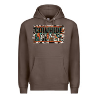 Coffee Cowhide is the New Black Premium Hoodie - Jasminsmagicworld