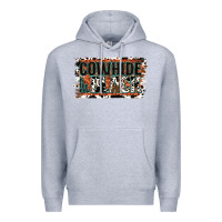 Heather Grey Cowhide is the New Black Premium Hoodie - Jasminsmagicworld