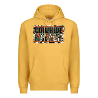 Mustard Cowhide is the New Black Premium Hoodie - Jasminsmagicworld