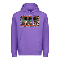 Purple Cowhide is the New Black Premium Hoodie - Jasminsmagicworld