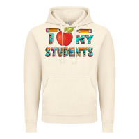 Vintage Artic i love my students with pen and Vintage Hoodie - Artiststas