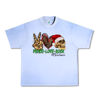 Grape Ice Peace Love Rock Christmas Urban Heavy Tee - CowhideDigitalArt