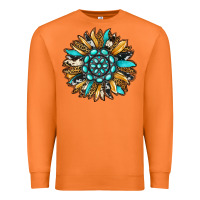 Carrot gemstone sunflower Premium Sweatshirt - RanaPortraitStore