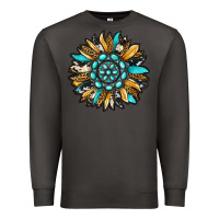 Smoke gemstone sunflower Premium Sweatshirt - RanaPortraitStore