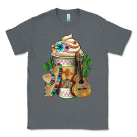 Charcoal Heather Mexican Hot Coffee Cup Classic Tee - FaDigitalArtStudio