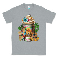 Heather Grey Mexican Hot Coffee Cup Classic Tee - FaDigitalArtStudio