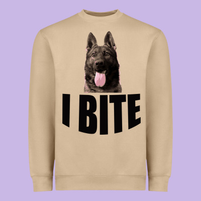 I Bite Heavyweight Sweatshirt Designed By Bettercallsaul